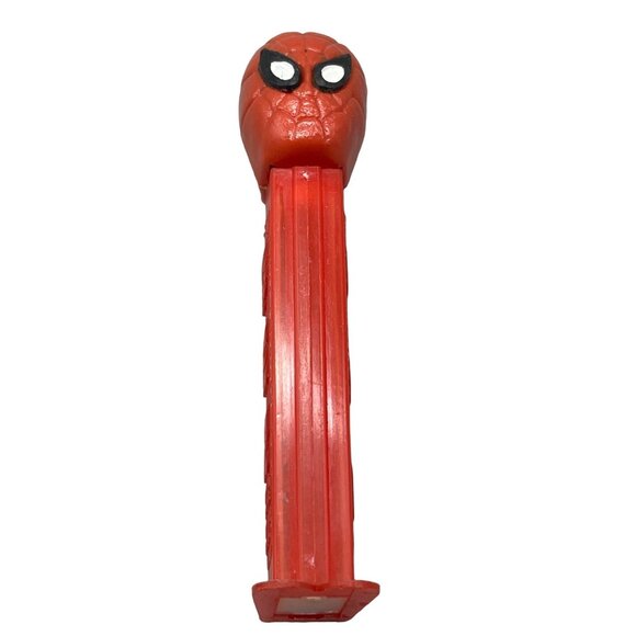 spiderman pez dispenser red 3.942 683 made in Hong Kong has feet READ - Picture 1 of 5